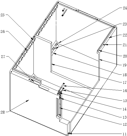 Self-circulated sealed moisture keeping device