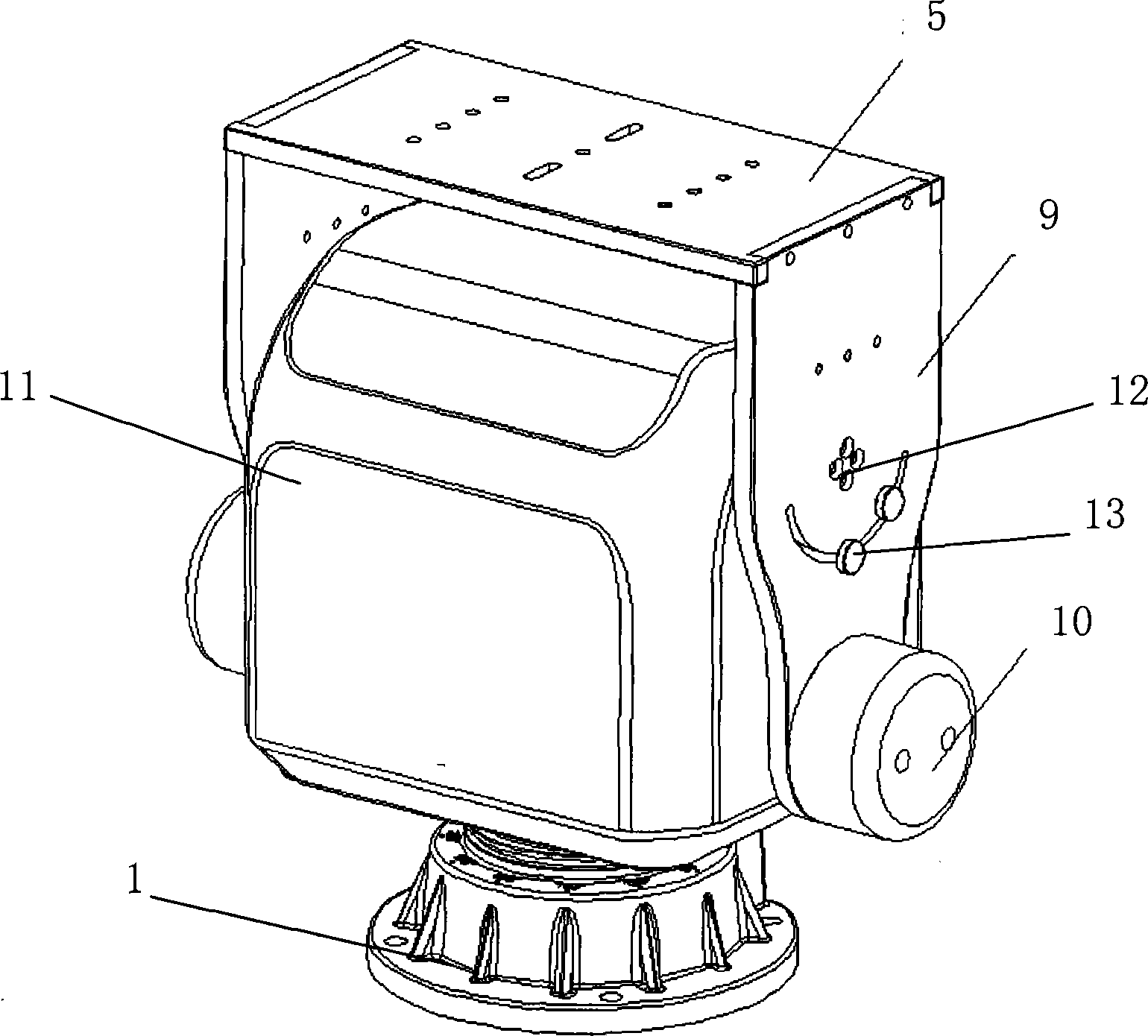 Heavy-load cradle head