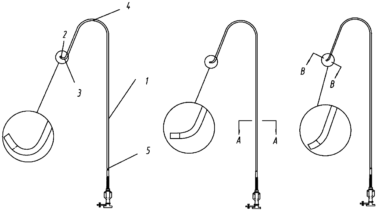 Intervening and closuring partitioning catheter for congenital heart disease ventricular septal defect surgery