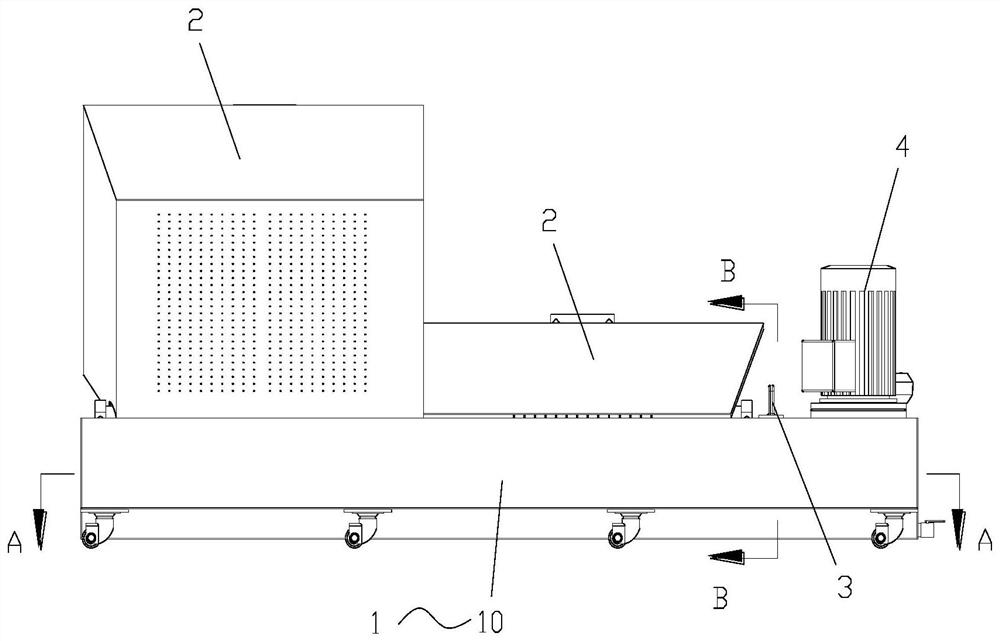 Collection box and liquid supply device