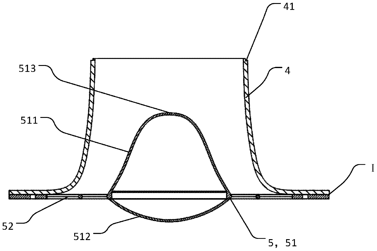 Diversion structure, mixed flow fan and range hood