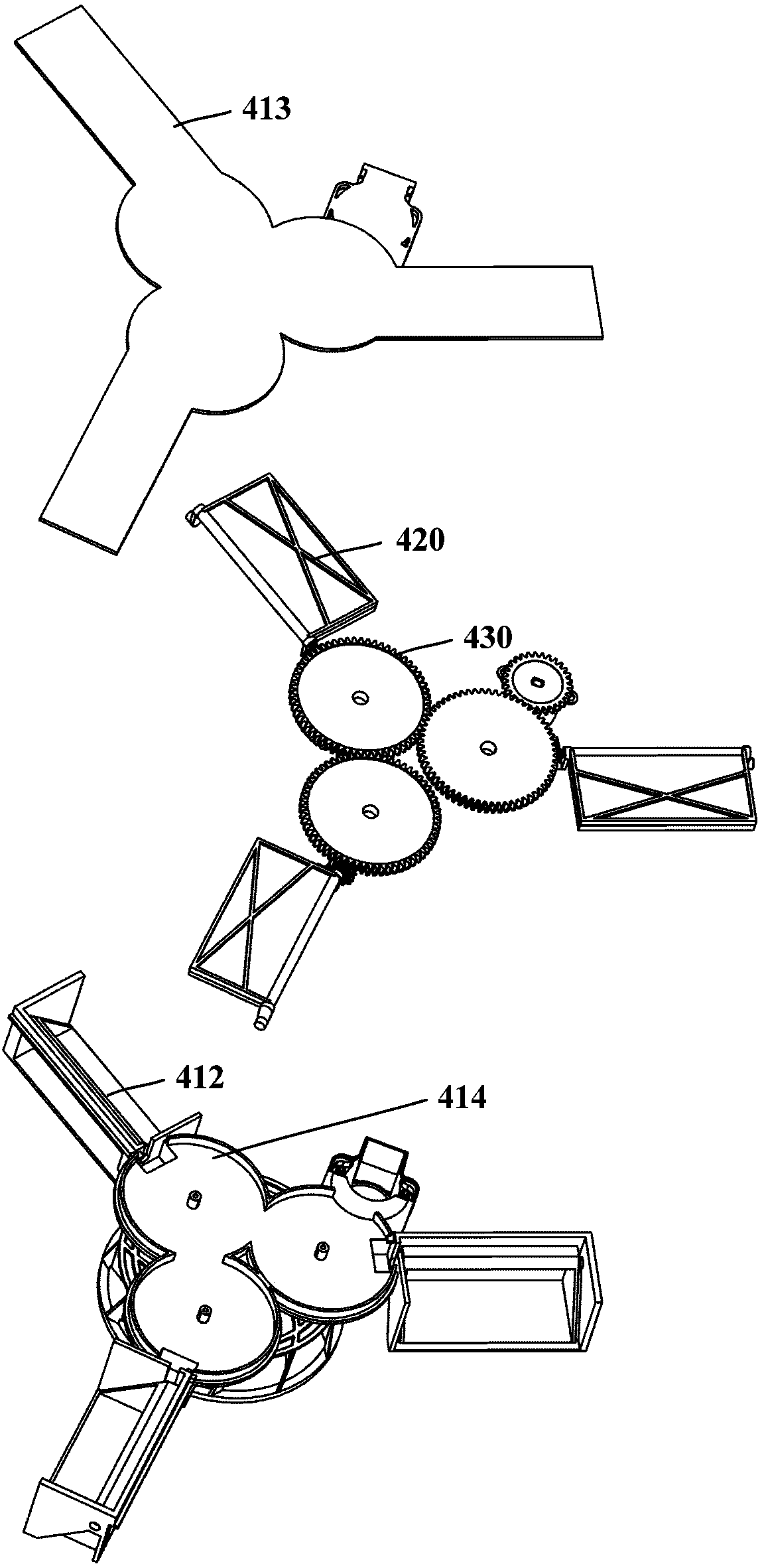 Shunt air-supplying device and refrigerator