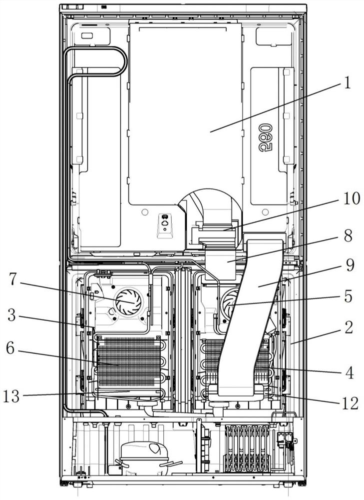 An energy-saving refrigerator and its fast thawing method and system