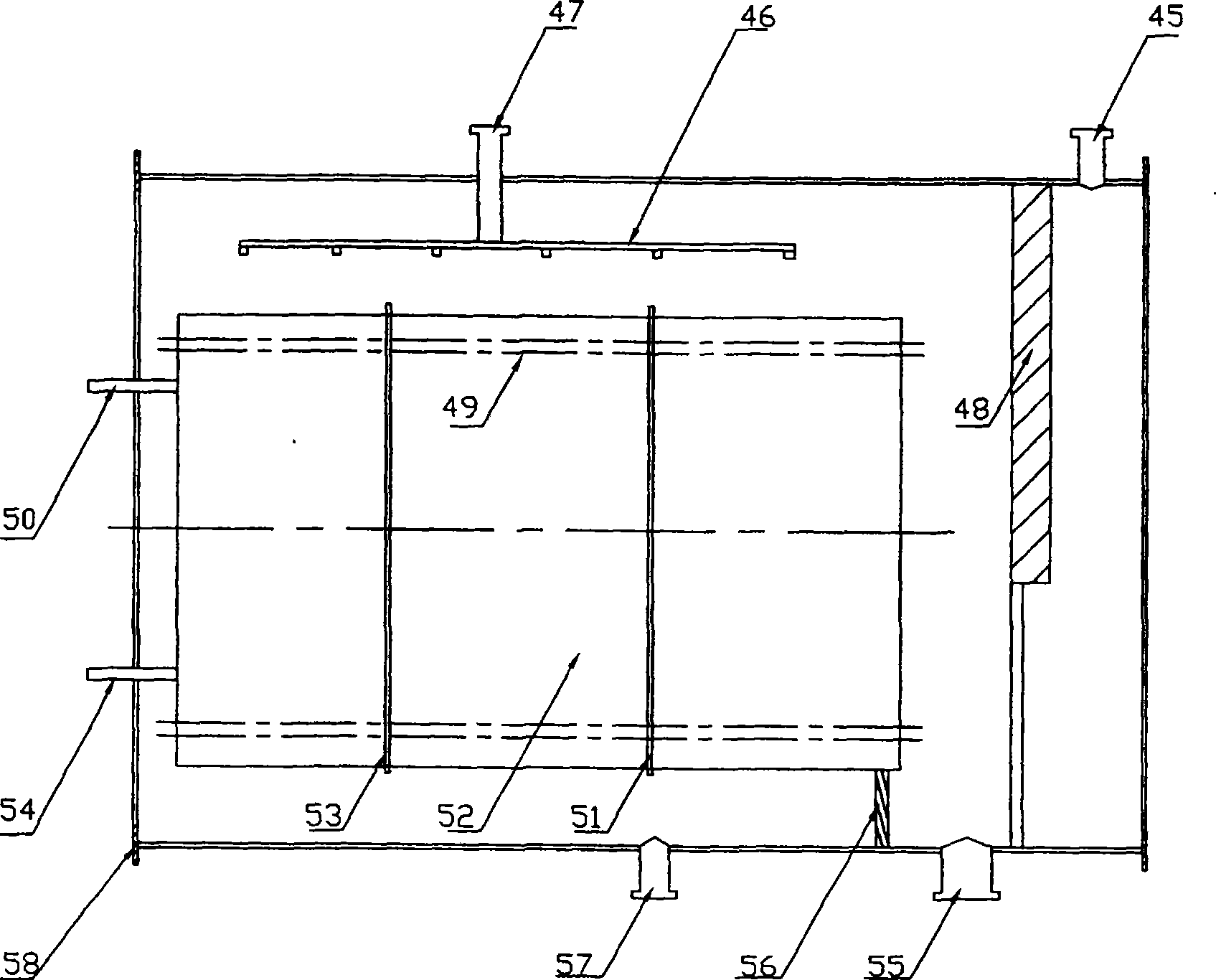 Low-temperature multi-effect seawater desalination process