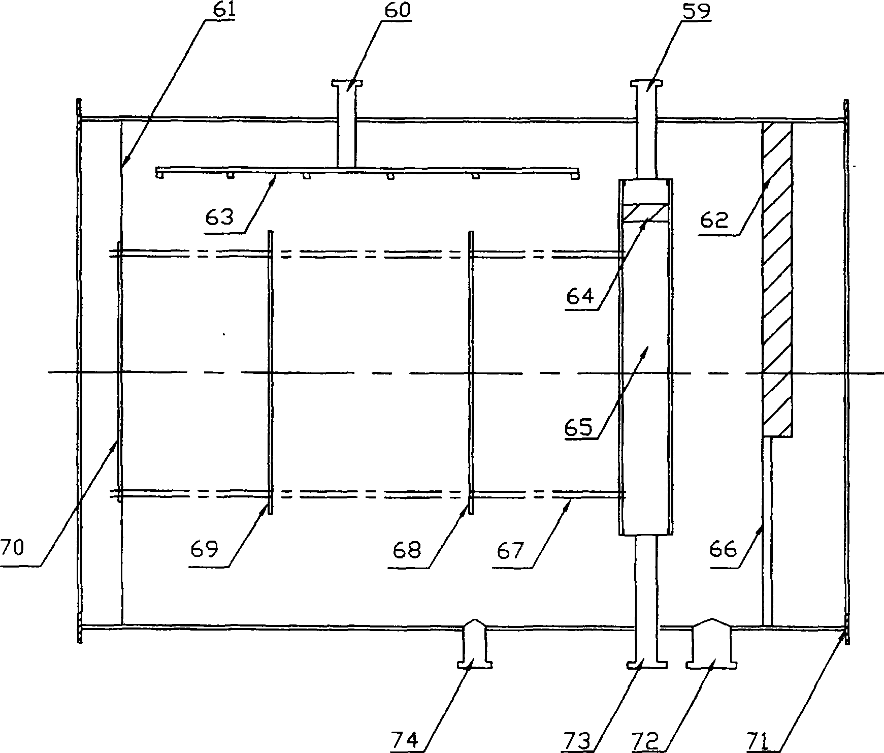 Low-temperature multi-effect seawater desalination process