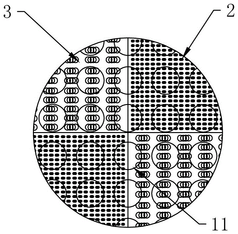 Dot raster pattern four-color overprinting offset correction printing process