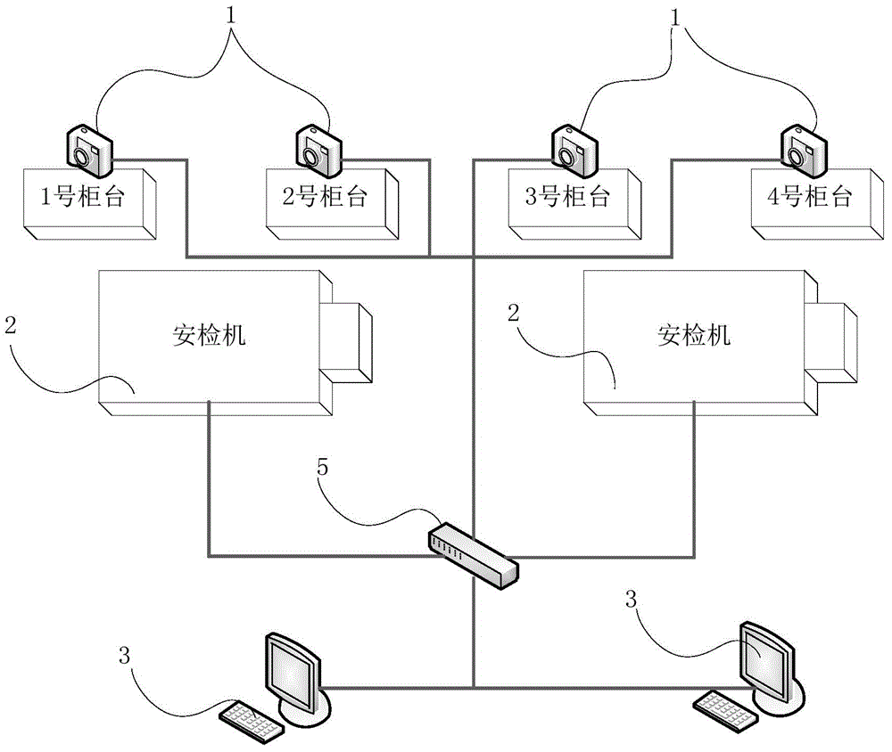 Safety check graph discrimination system including video analysis and graph discrimination method