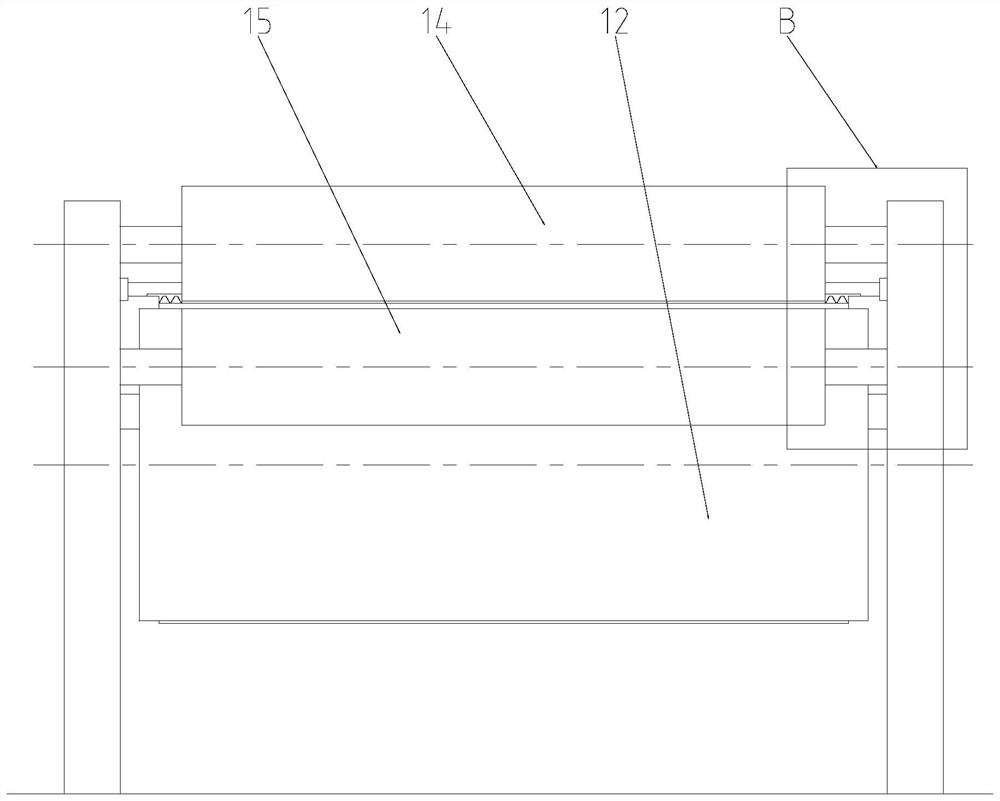 A kind of production method of continuous casting and rolling metal strip