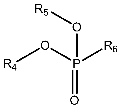 Catalytic system for polypropylene polymerization containing phosphate external electron donor and its application