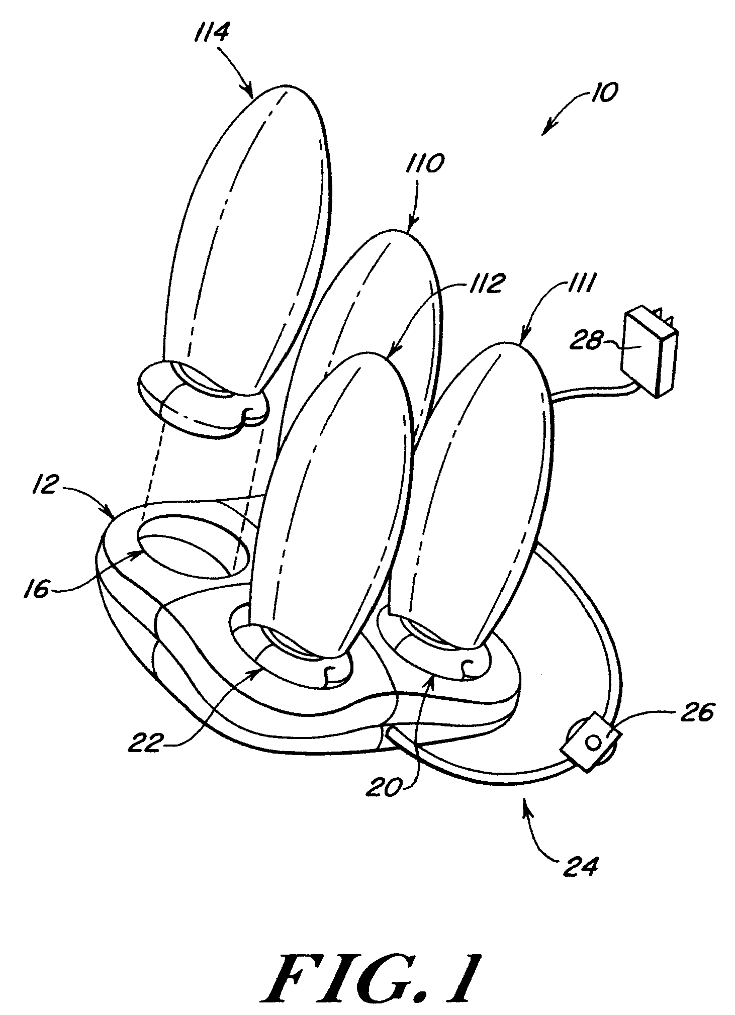 Autoilluminating rechargeable lamp system