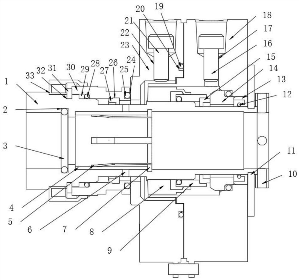 Rotary sealing assembly for high pressure