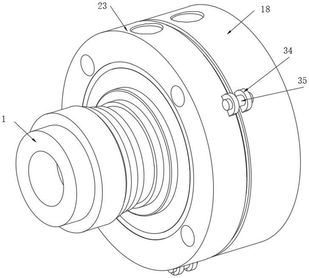 Rotary sealing assembly for high pressure