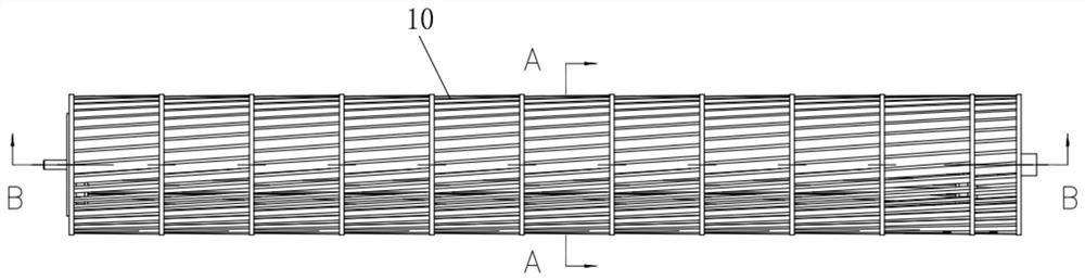 Cross-flow fan and air conditioner