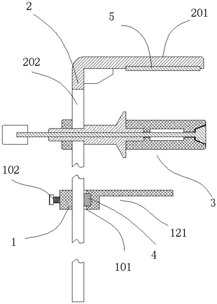 Passive safety device of vehicle