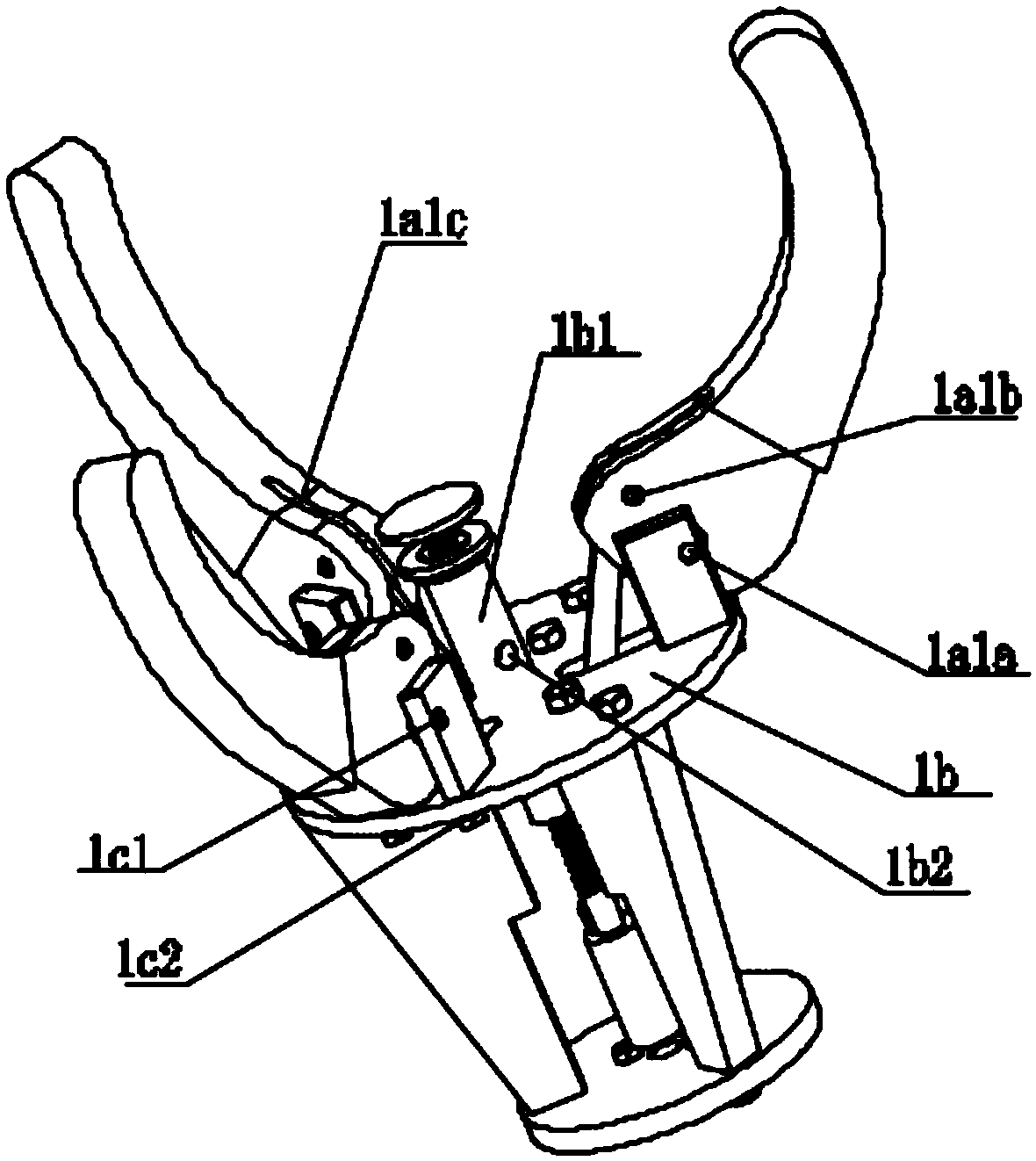 High-position forest fruit auxiliary manual automatic twisting and picking device