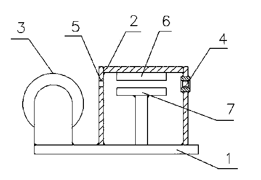 Guide wheel possessed die box for wire drawing machine