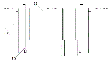 Integral open-excavation node top-down underground engineering construction method