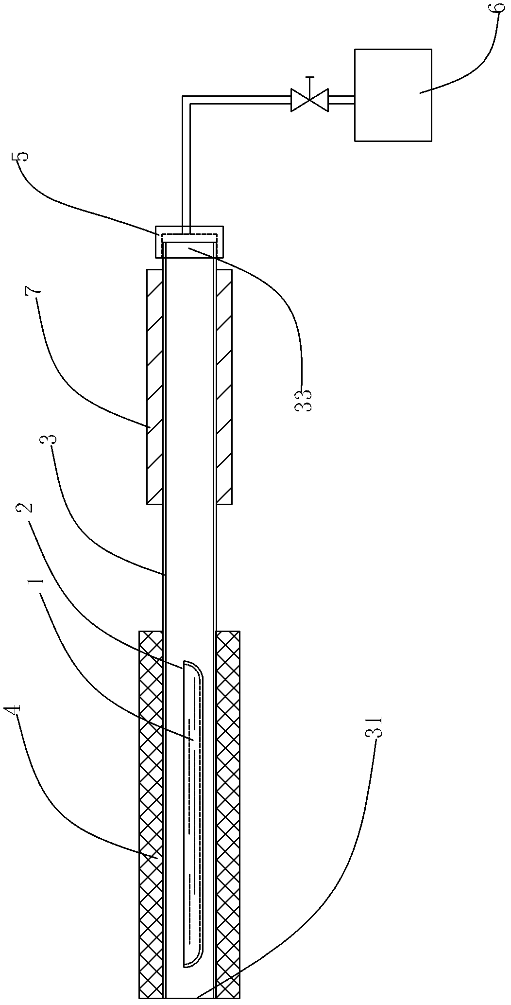 Gallium arsenide processing device and processing method