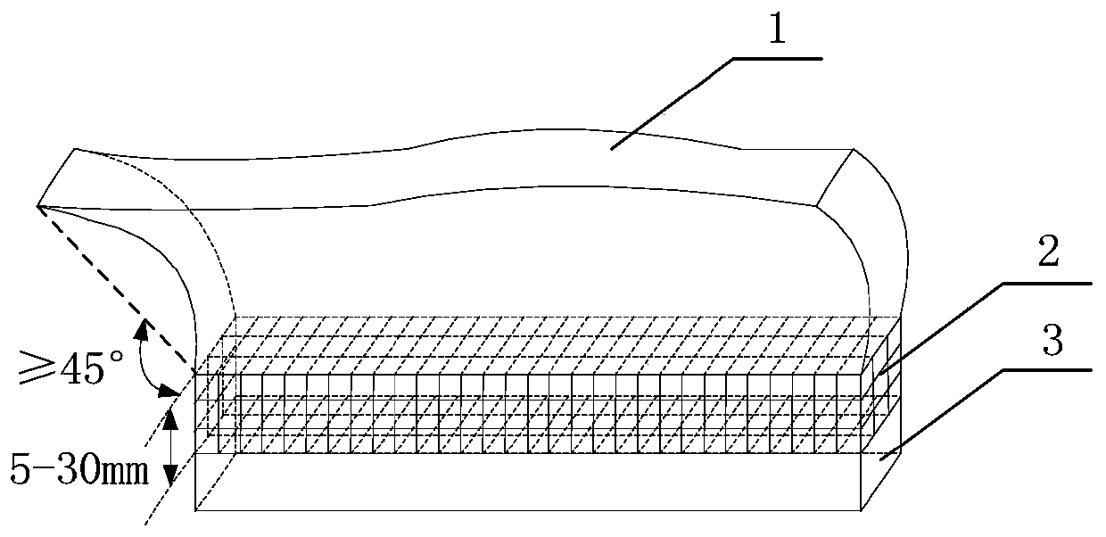 Auxiliary support structure for suppressing deformation of thin-walled structures