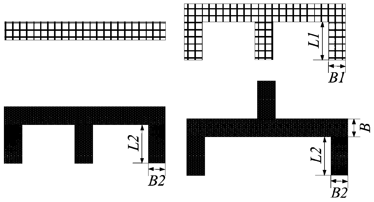 Auxiliary support structure for suppressing deformation of thin-walled structures