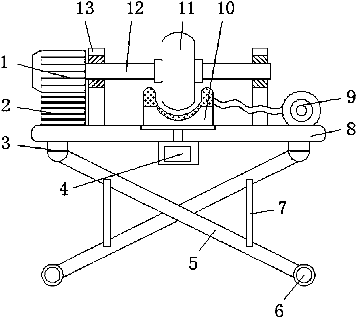 Medical western medicine grinding table