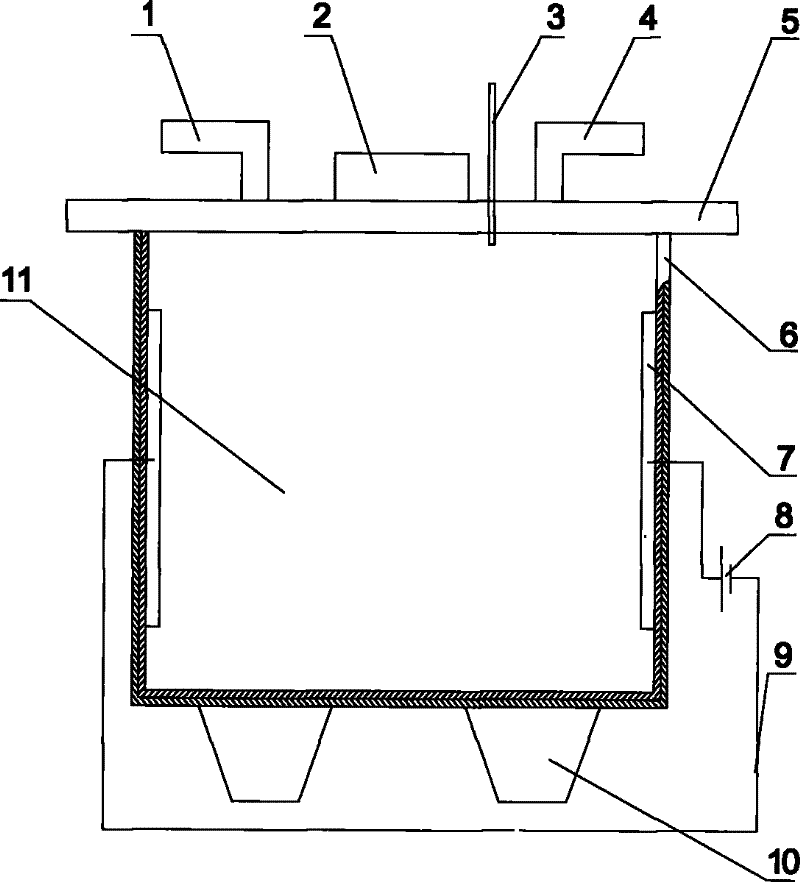 Dry material heater