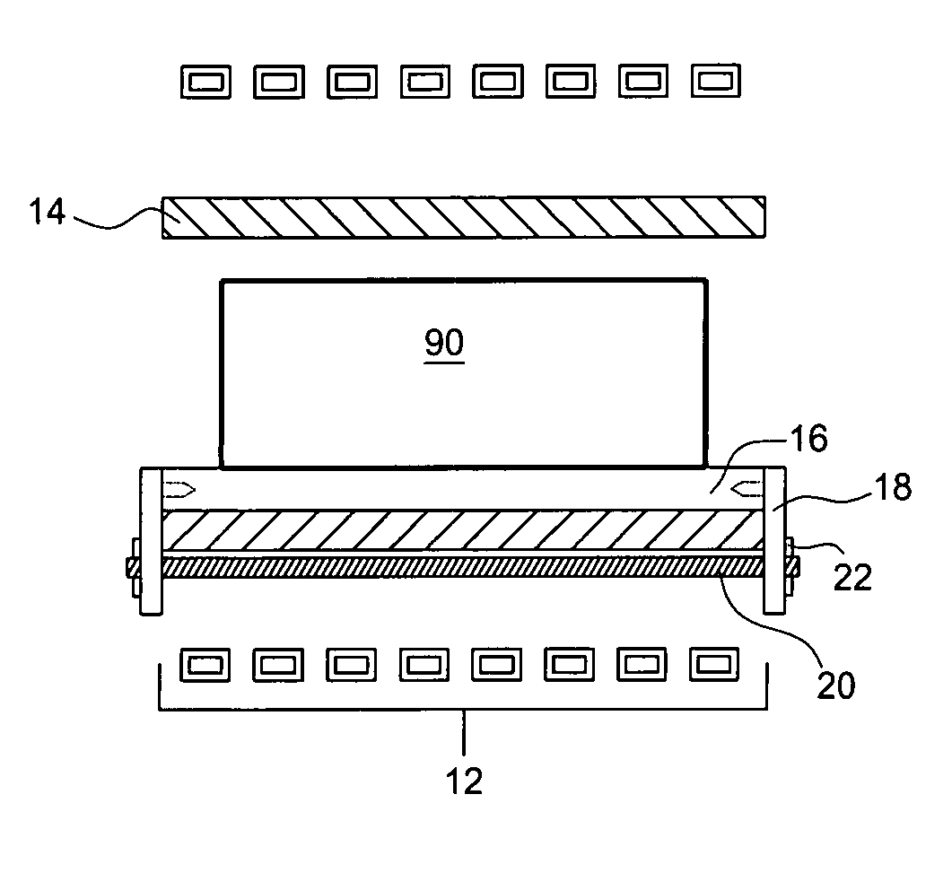 Billet support system for induction heating