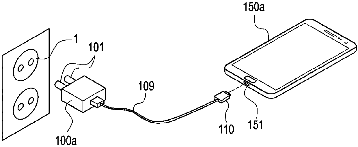 Power supply apparatus, electronic device receiving power, and control method therefor