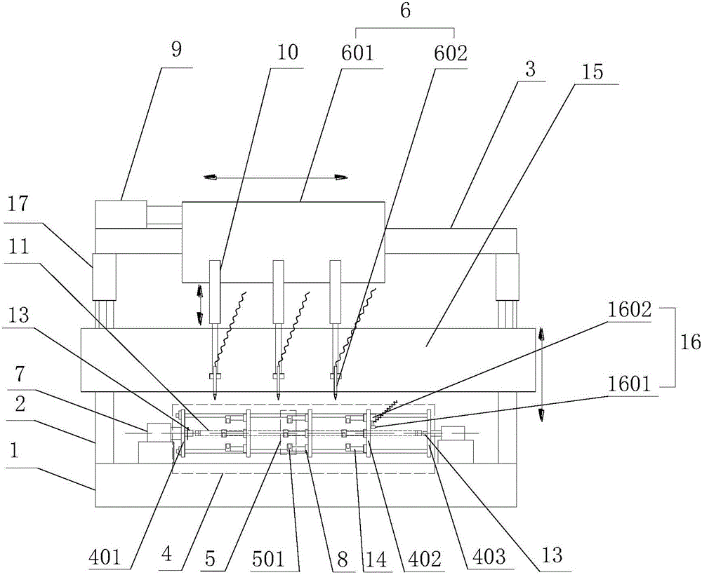 Quick welding device for scaffold plate fastener