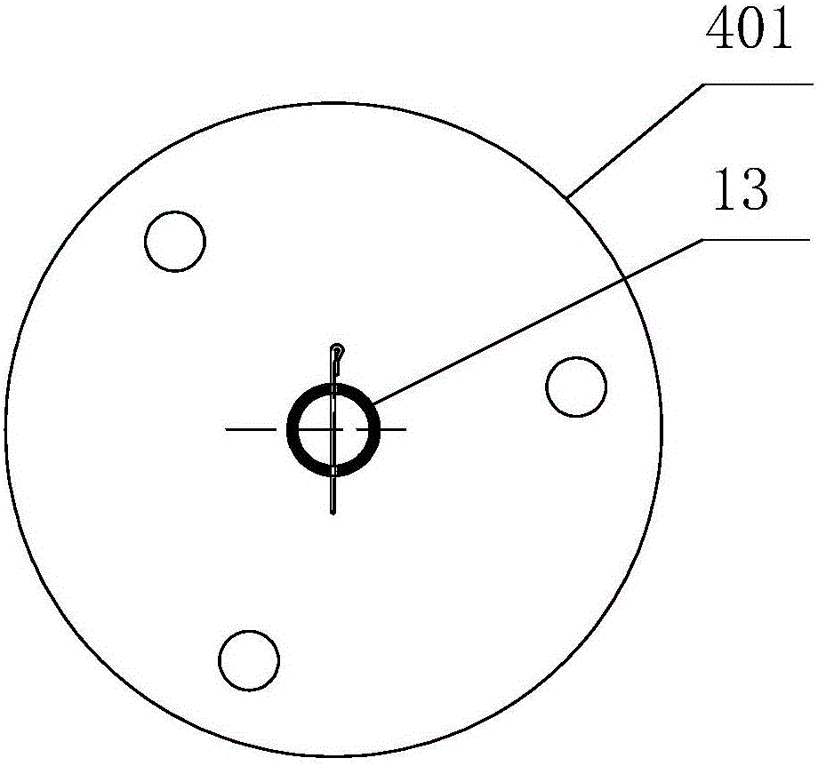 Quick welding device for scaffold plate fastener