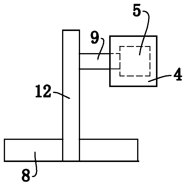 Optical lever measuring device