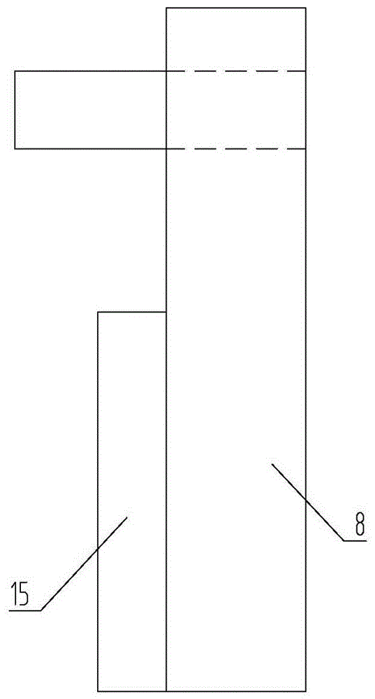 Intelligent transformer station back brake operation clip and use method thereof