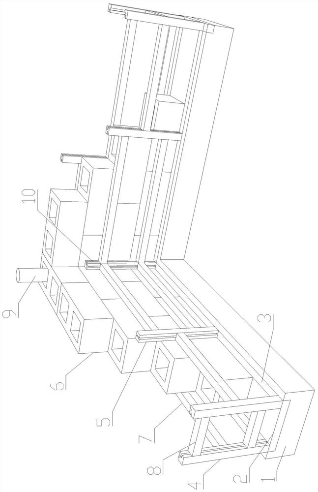 Brick wall reinforcing method and structure