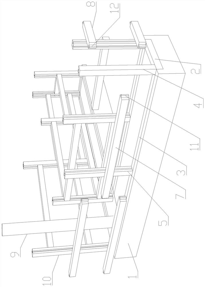 Brick wall reinforcing method and structure