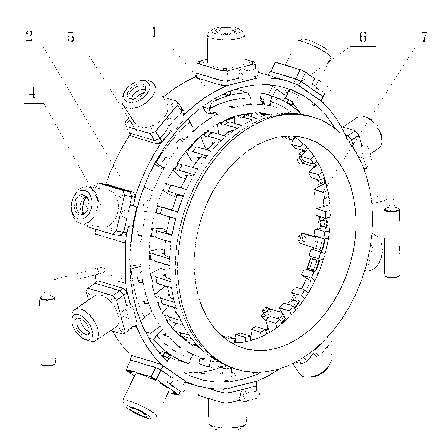 Spring band installation fixture