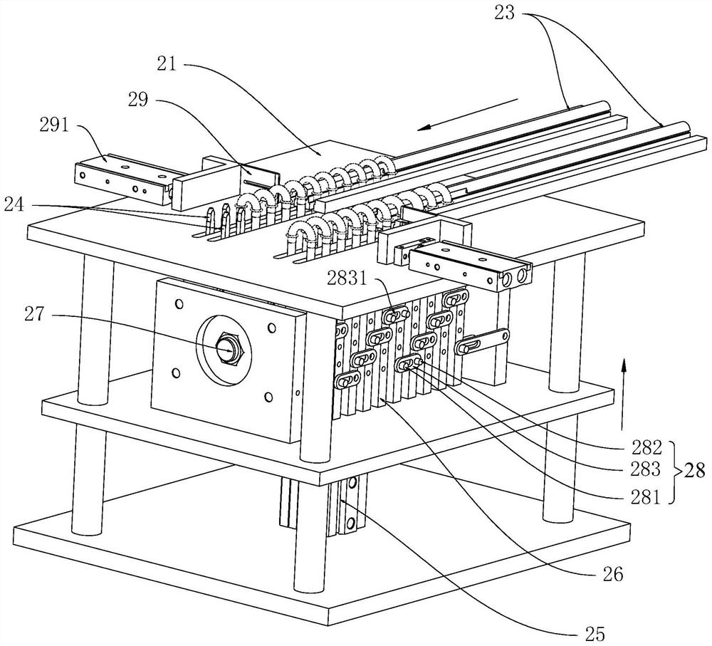 Automatic elbow inserting machine