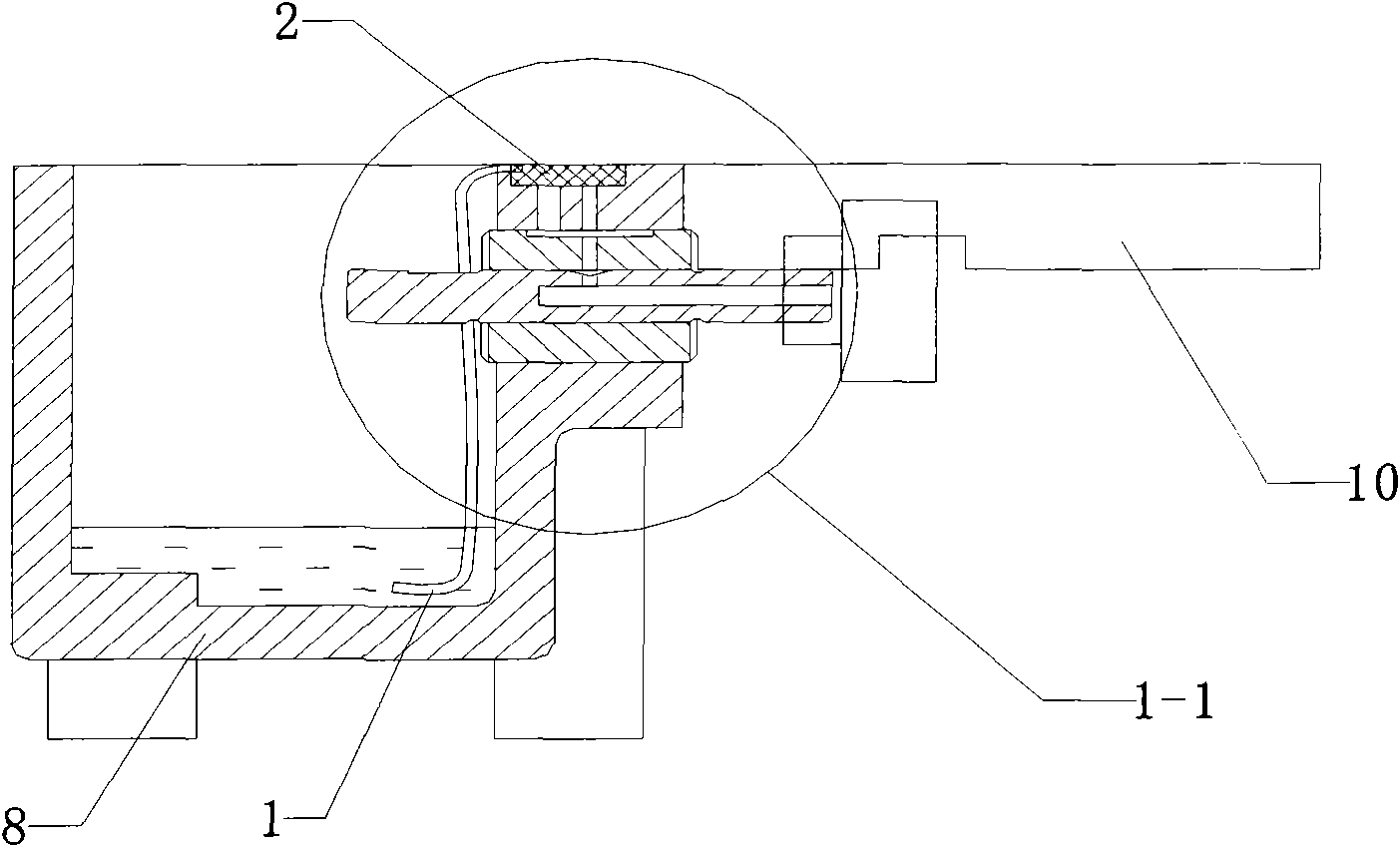 Pollution-free lubrication system of sewing machine