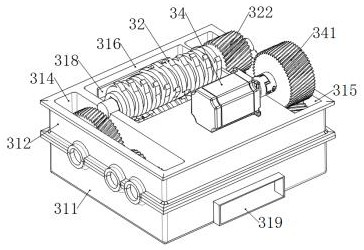 Fruit vine crushing and briquetting all-in-one machine