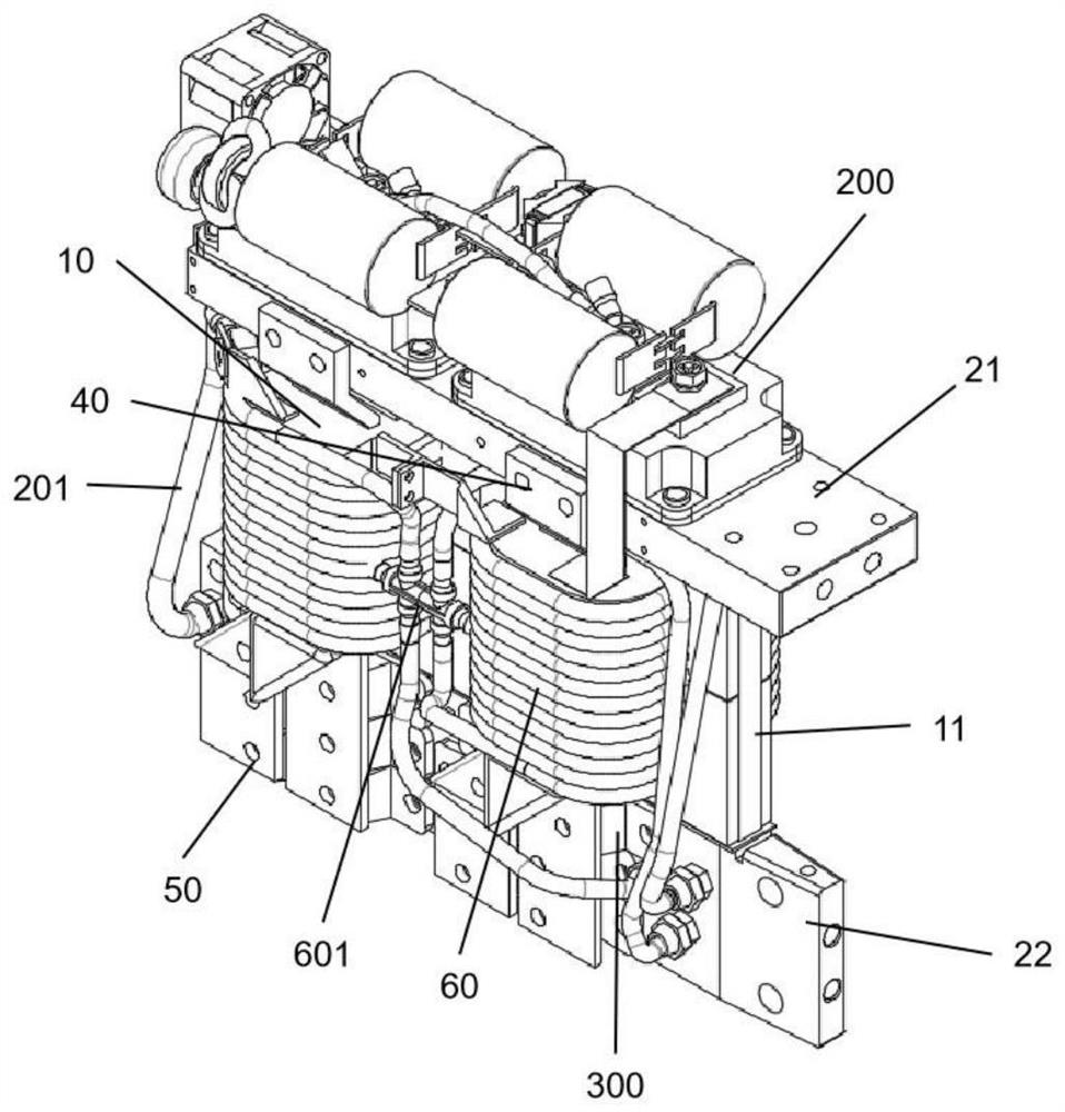 Low-voltage large-current light-weight spot welding machine