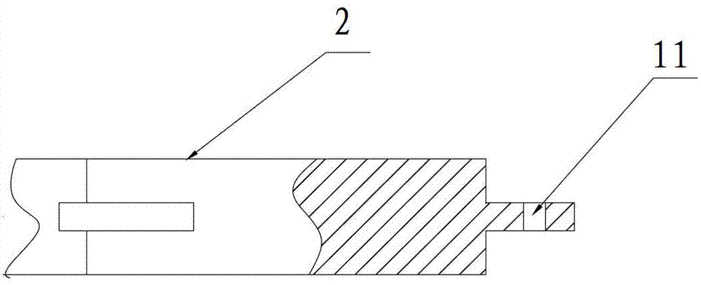 A tensile stress rapid corrosion test machine for samples