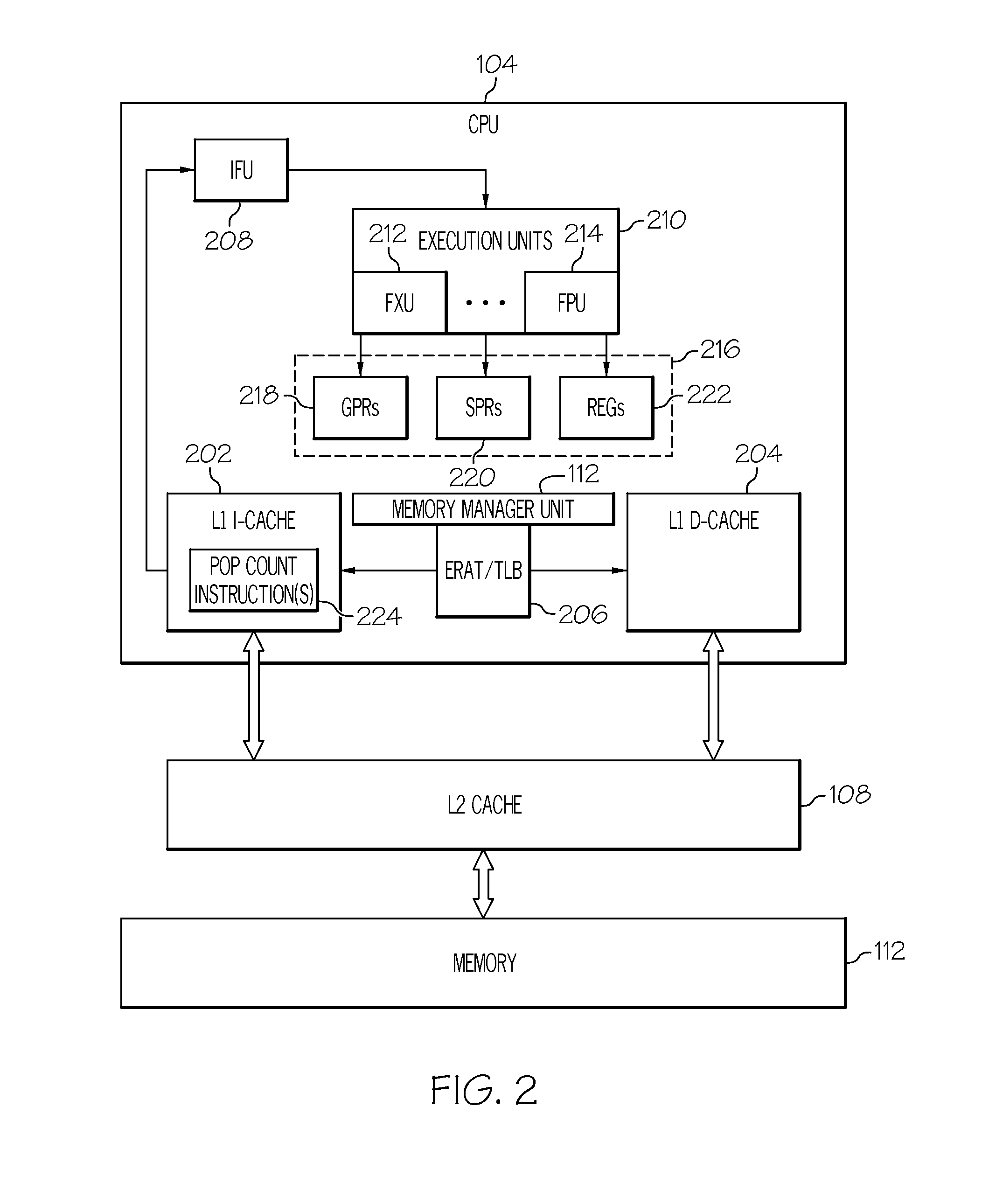 Compressed memory page selection