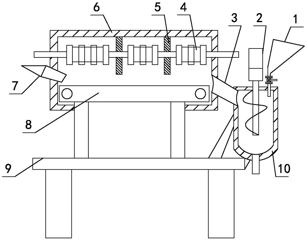 Steam-type dried sweet potato production equipment with seasoning function