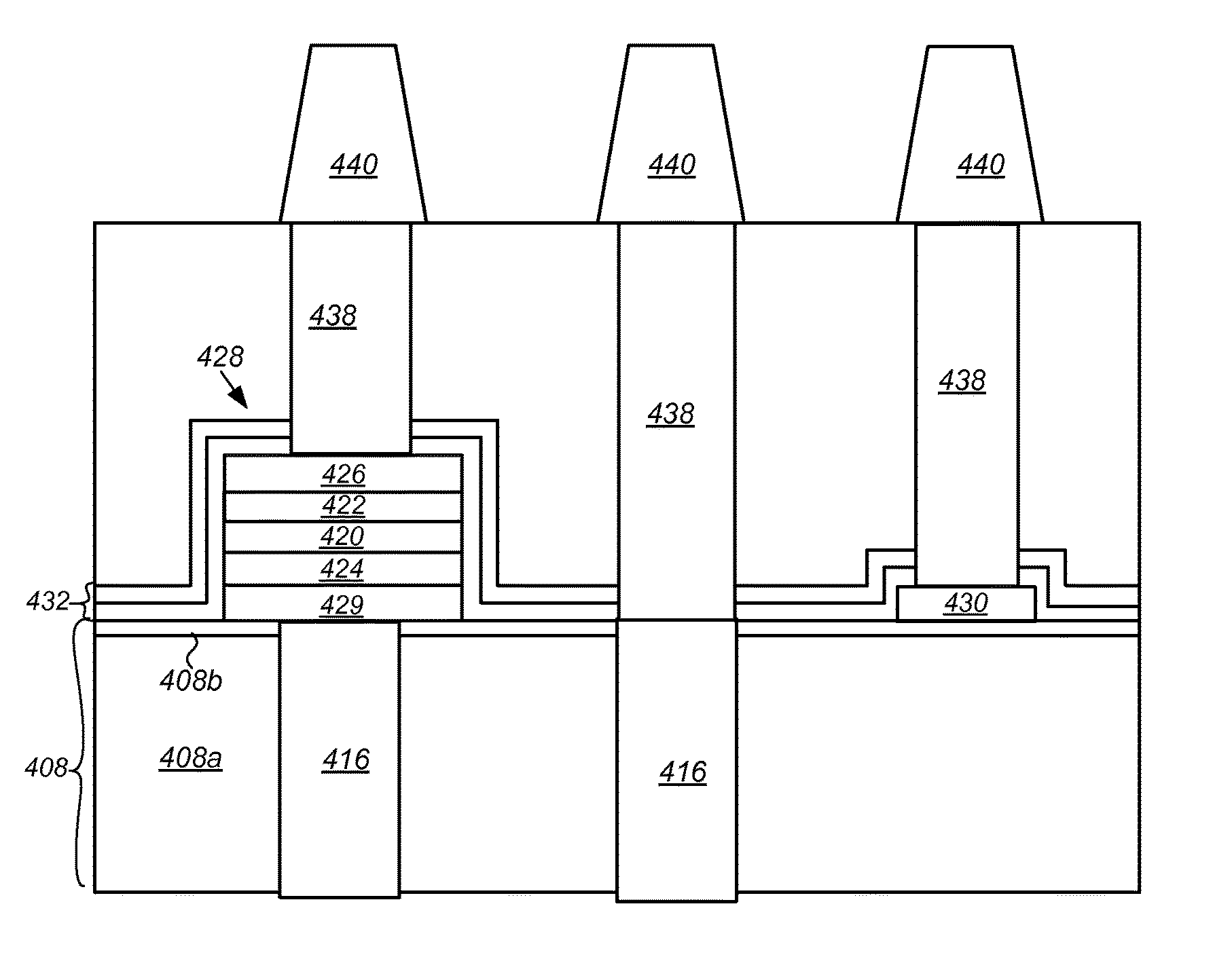 Methods of fabricating an F-RAM