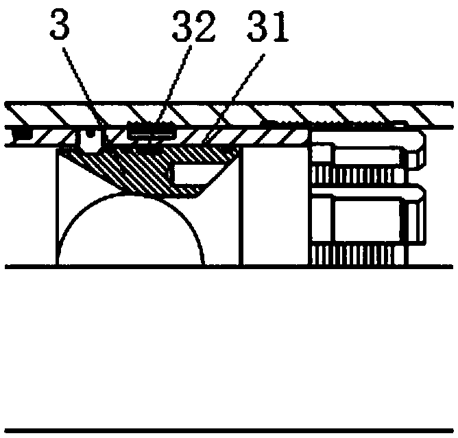 Fracturing short section and fracturing pipe string including fracturing short section