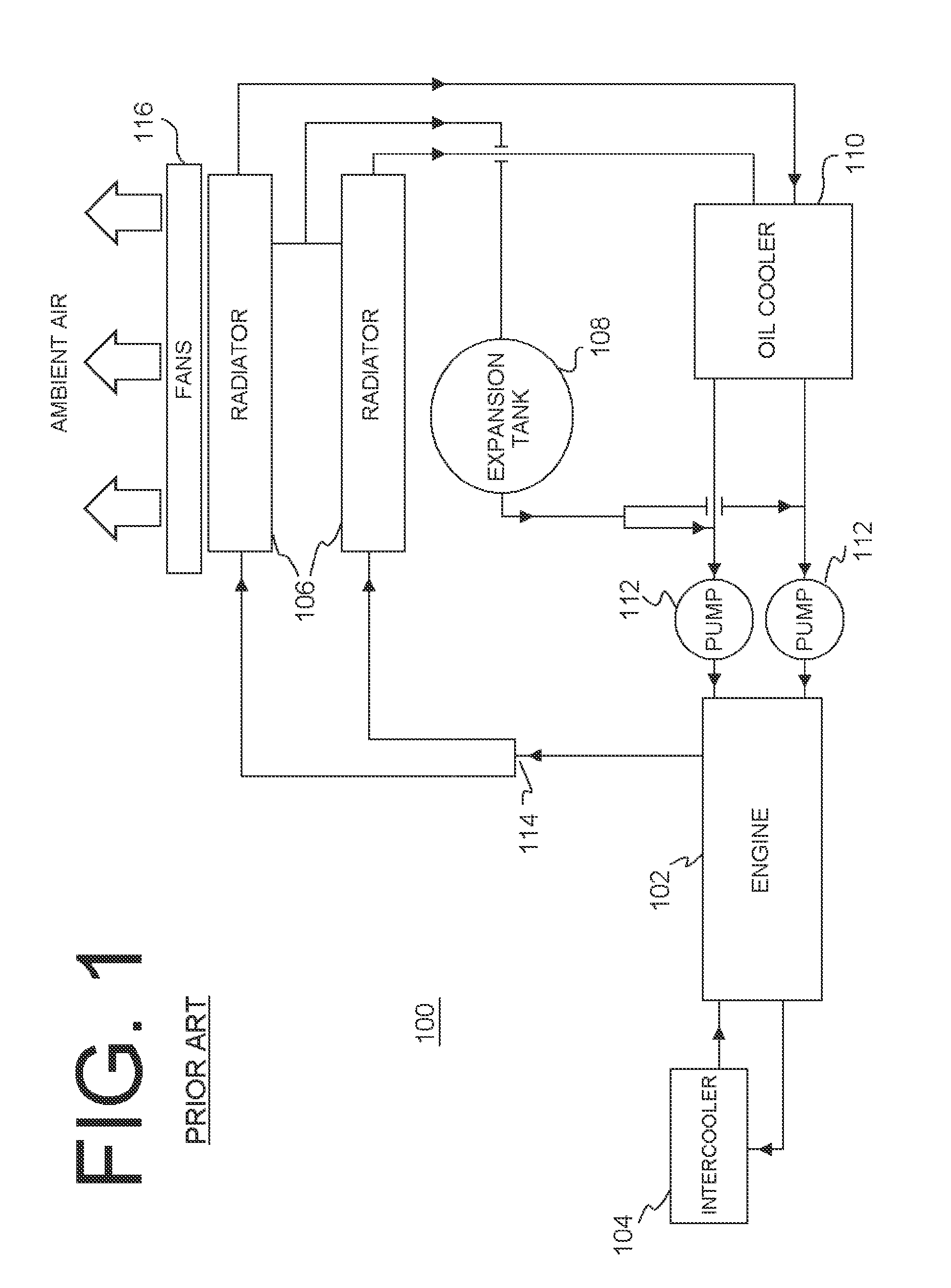 Split Cooling Method and Apparatus