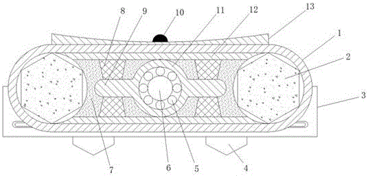 Buried optical cable