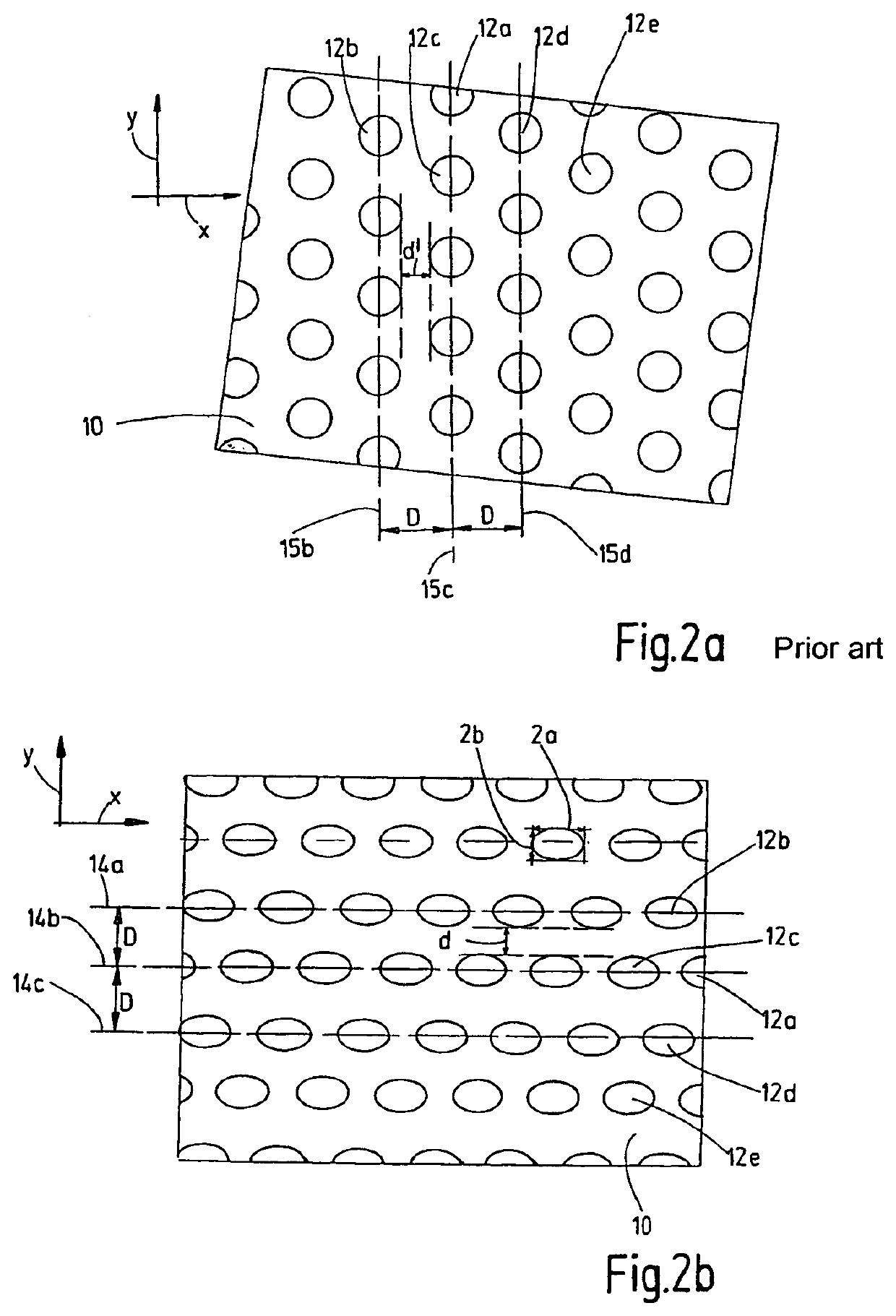 Support structure for a filter element