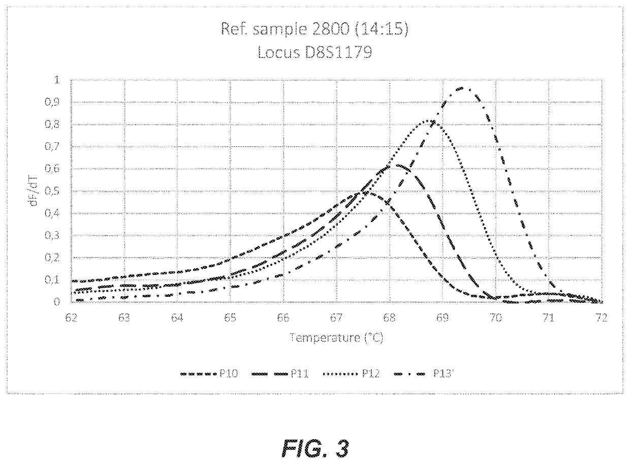 Probe and method for str-genotyping