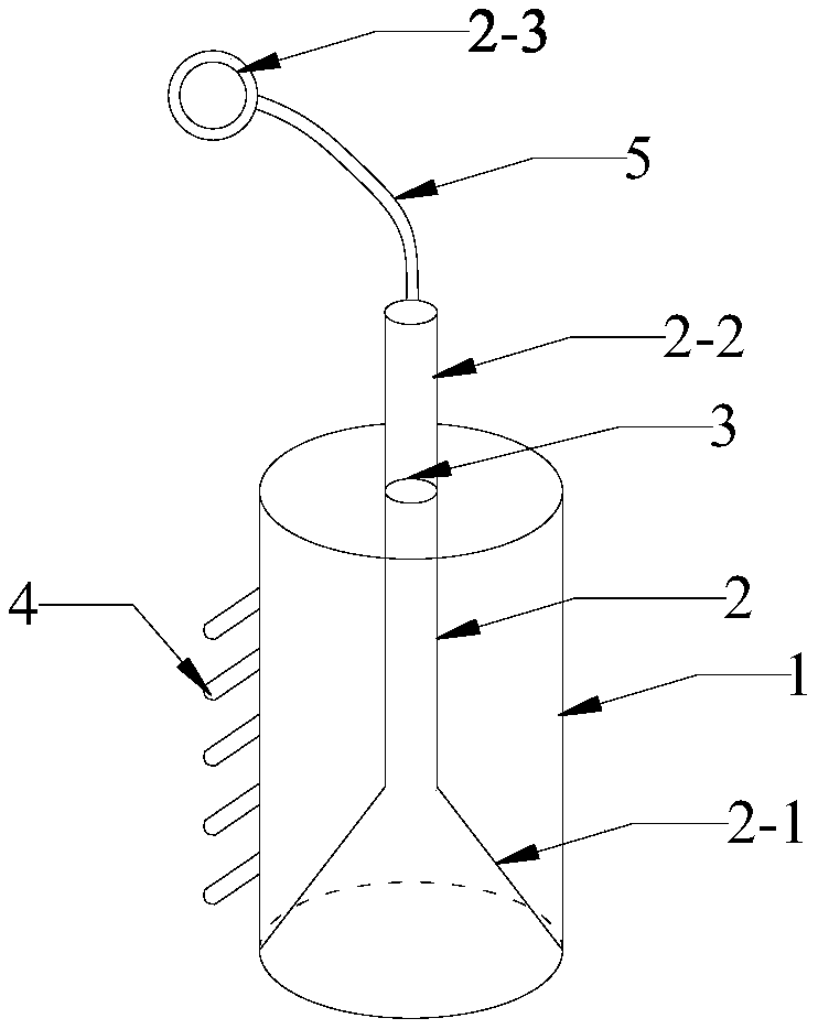 Novel nasal obstruction relieving tank needle