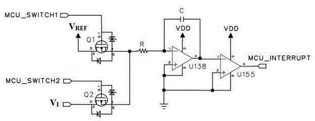 Negative voltage detecting device and detecting method